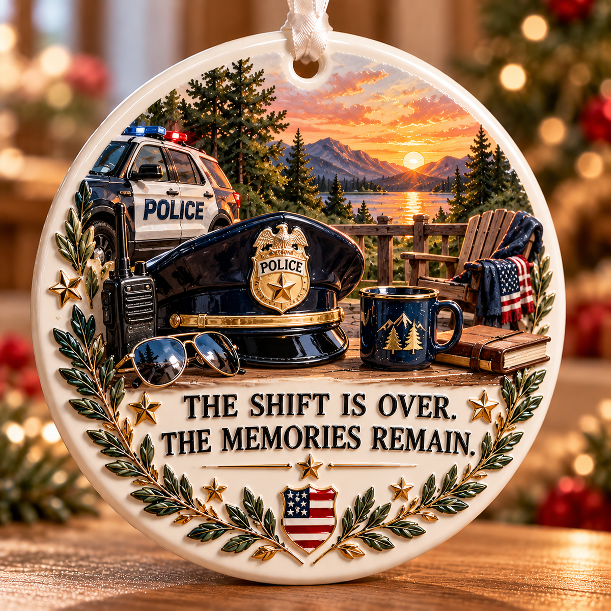 🎉 Retirement Career Ornament