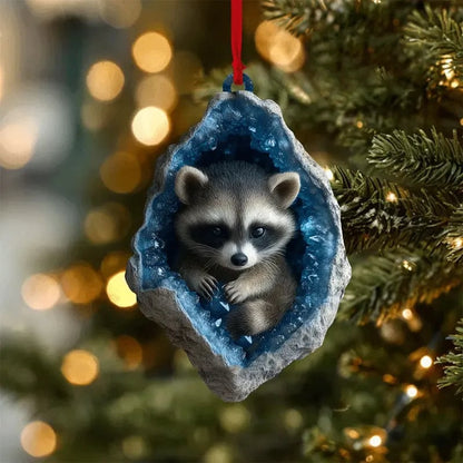 🎄Early Bird Christmas Sale 50% OFF | Geode Animal Ornaments