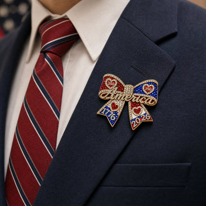 U.S. Founding 250th Anniversary Commemorative Ribbon Pin (Unisex)