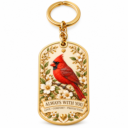 🕊️ "Feathered Messengers" Enamel Bird Keepsake Keychain | A Pocket-Sized Hug