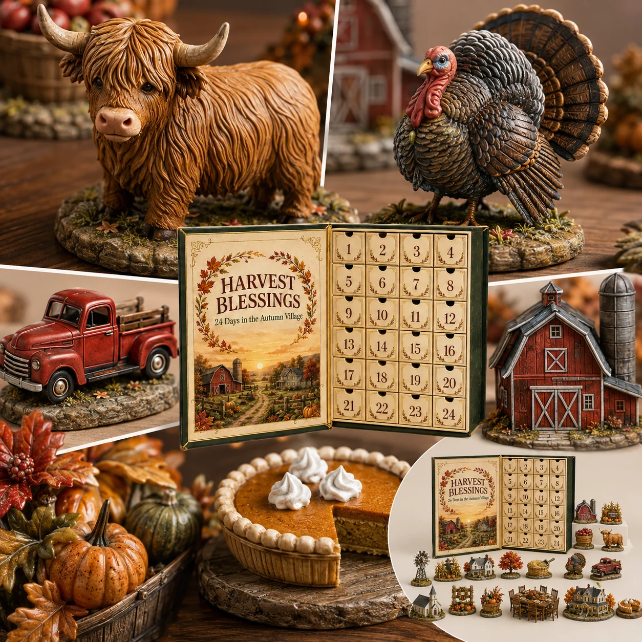 🎉🇺🇸 Limited Edition! 🔥 Only 250 Available! 🌟Harvest Blessings Advent Calendar 2026