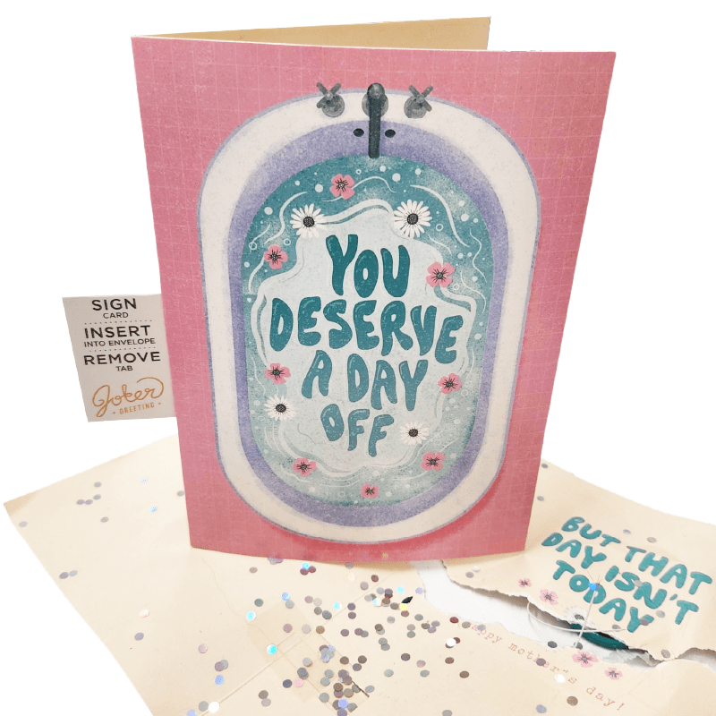 🎊Endless Father's Day Card + Pull Surprise 👨‍👦🔊 - Joker Greeting Prank Card (Sequin + Sound)