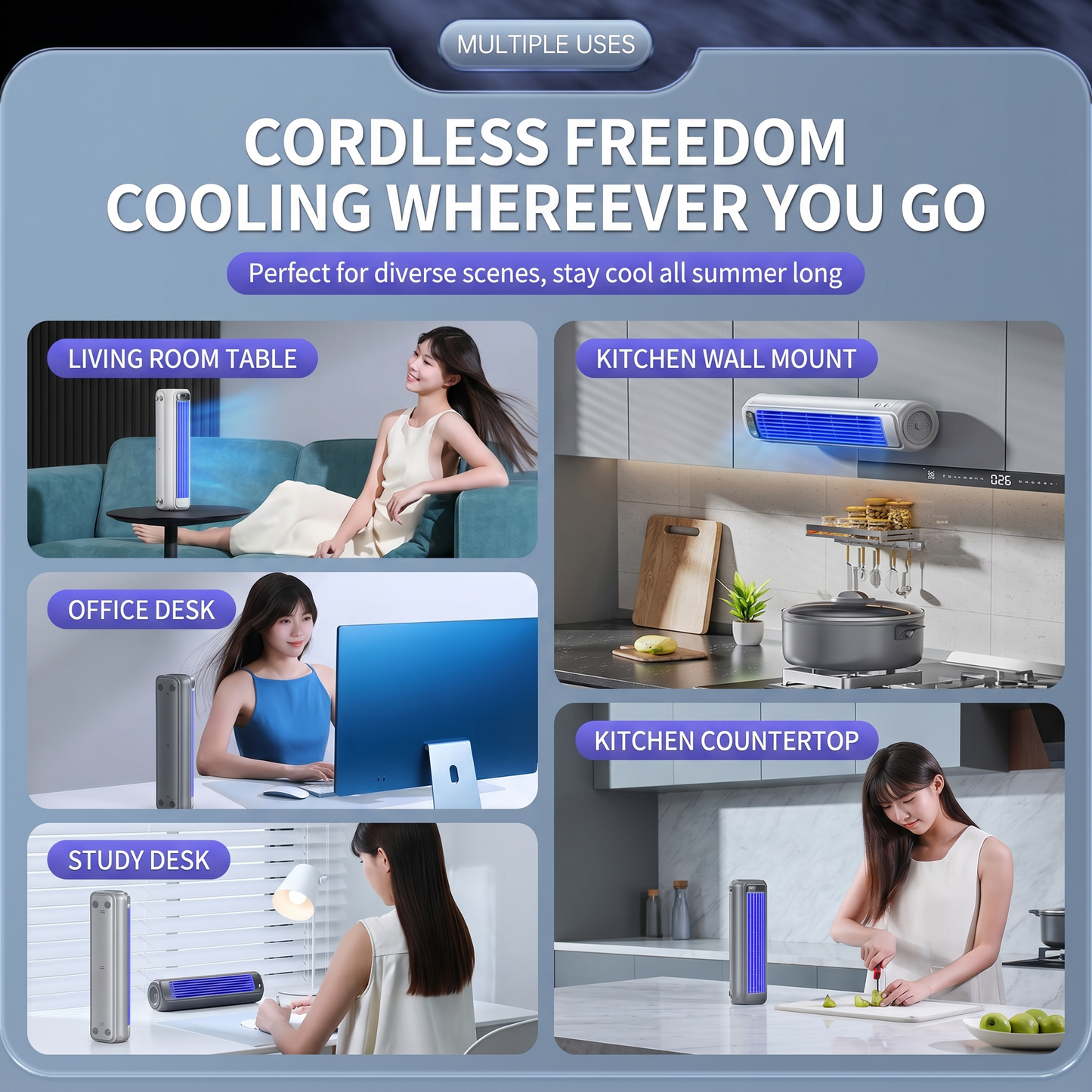 ☀️Summer Best-Seller: 50% OF — 2026 New Portable Air Conditioner
