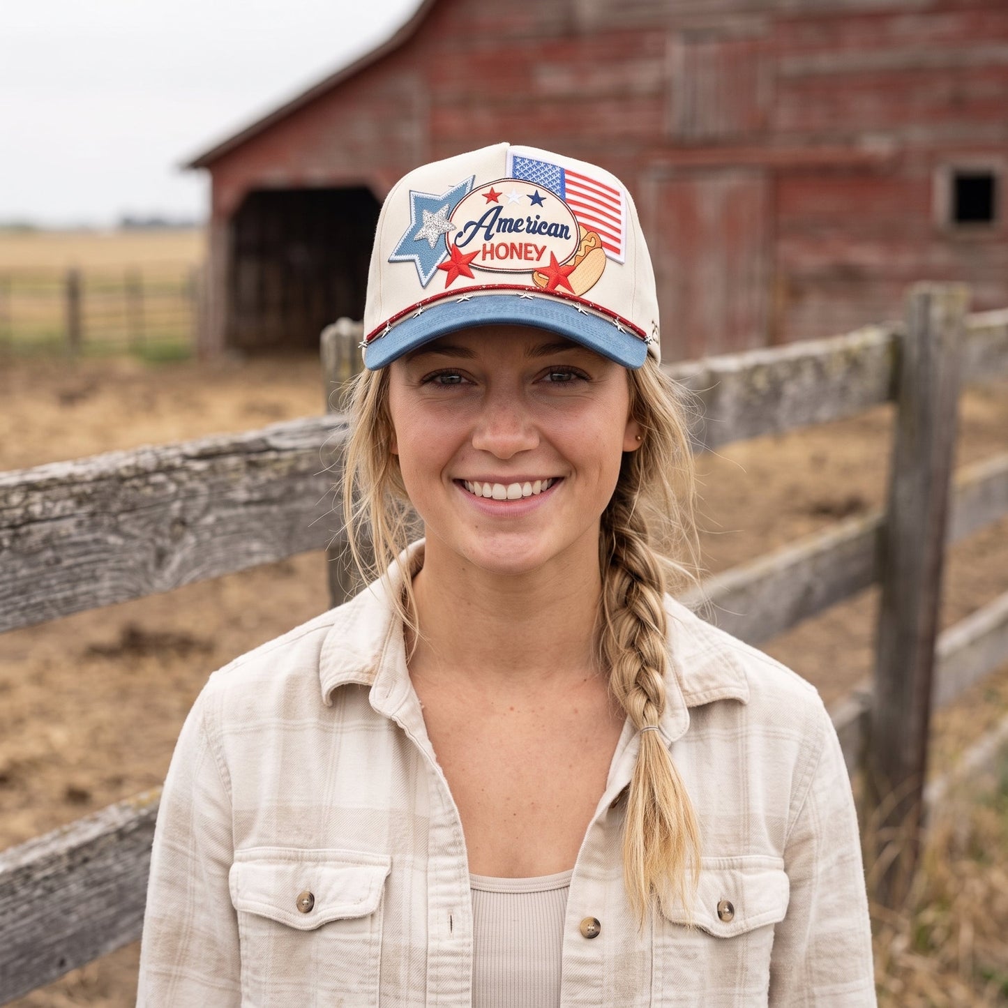 🇺🇸 American Honey Cap – A Retro Hat Made for True American Spirit