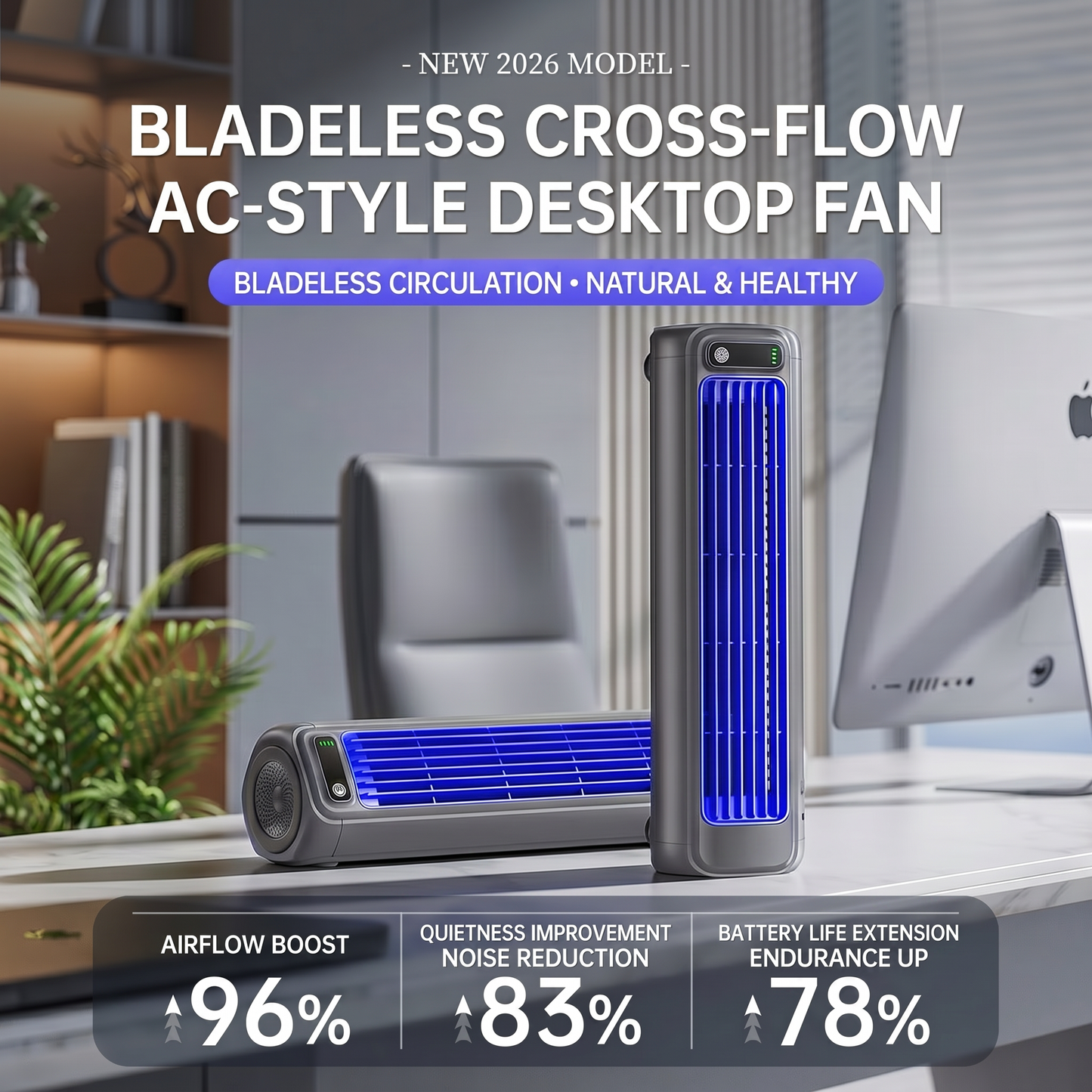 ☀️Summer Best-Seller: 50% OF — 2026 New Portable Air Conditioner