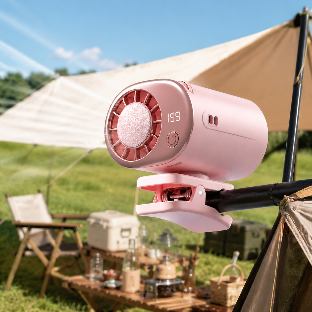 🎁Last Day 50% OFF🔥Portable Clip-On Waist Cooling Fan | Semiconductor Cooling & 199 Speed Levels