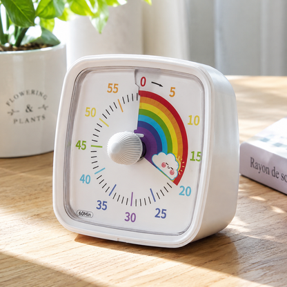 ⏰Limited 50% Discount！Cute Cartoon Visual Timer For Kids Time Management