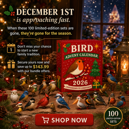 🔥Limited Edition, Only 100 Sets Left! - 🐦Bird Advent Calendar 2026