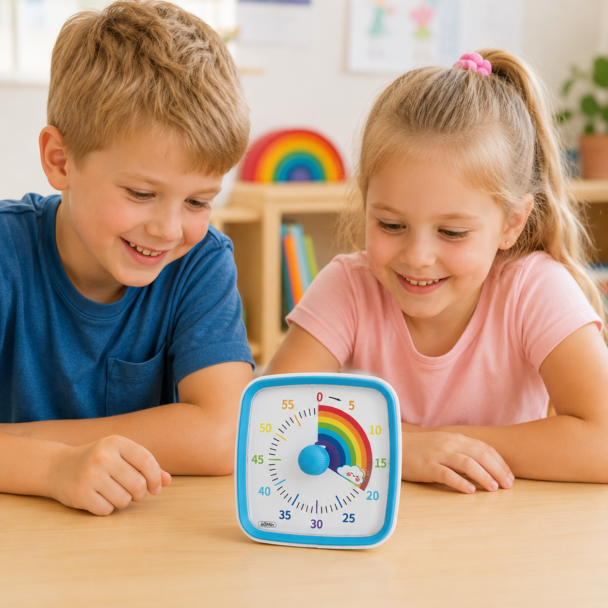 ⏰Limited 50% Discount！Cute Cartoon Visual Timer For Kids Time Management