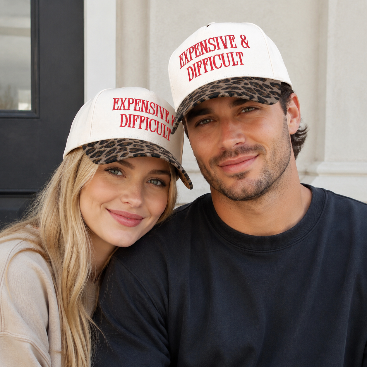 Expensive & Difficult Two-Tone Trucker Hat | Unapologetic Vibe For Girls