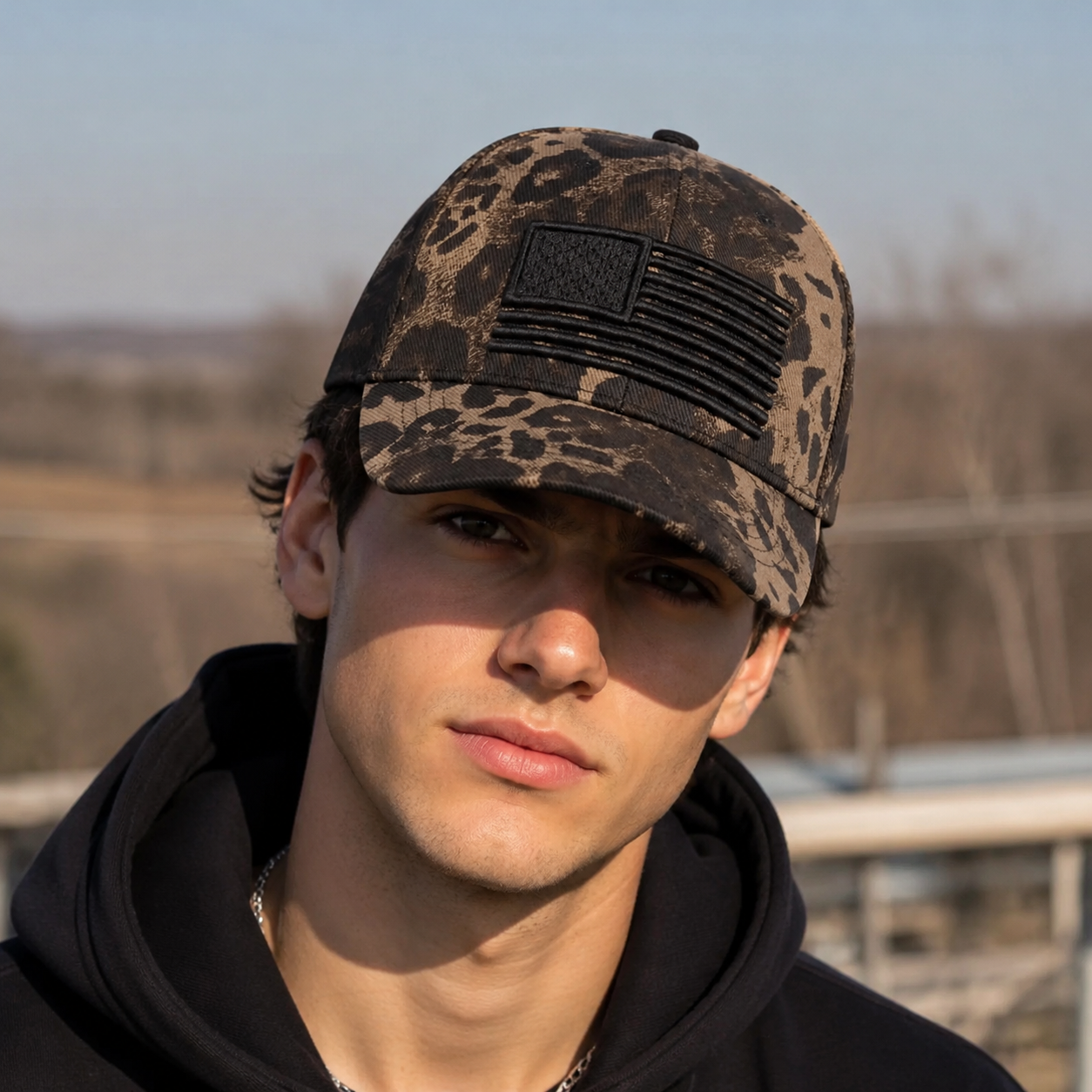 American Flag Baseball Cap