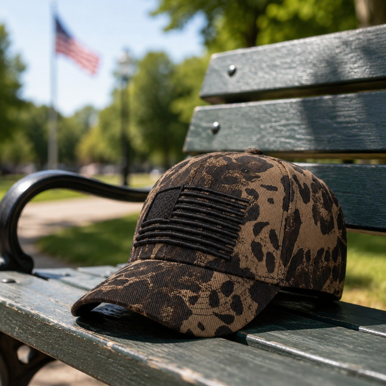 American Flag Baseball Cap