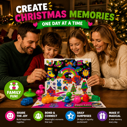 🎄 24-Day Squishy Advent Calendar – A New Surprise Every Day 🎁