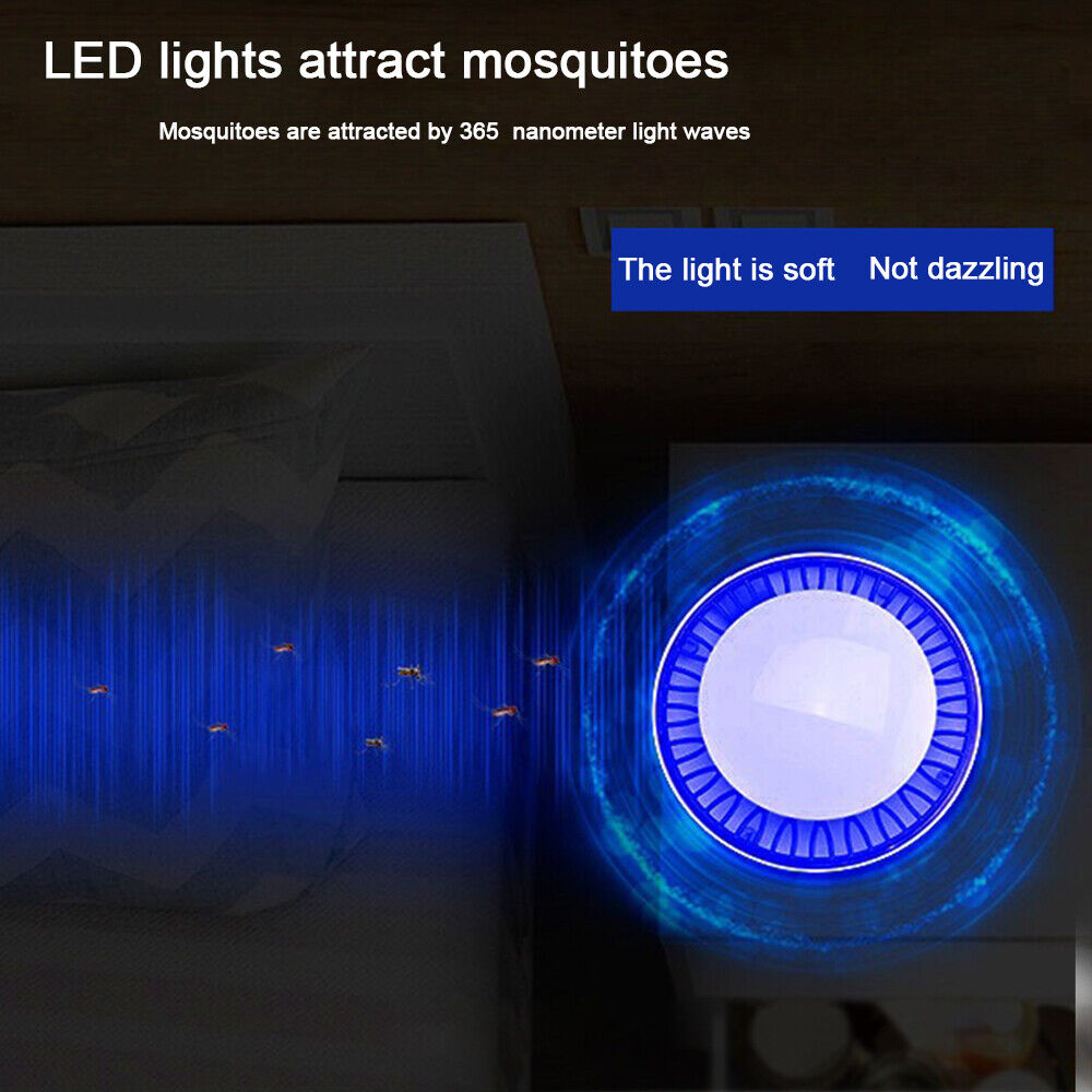 LAST DAY SALE 49% OFF 🔥 USB POWER MOSQUITO KILLER LED LIGHT LAMP PEST CONTROL