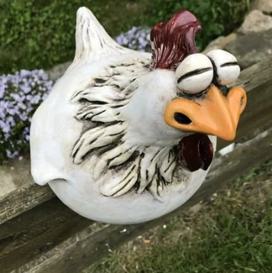 🔥Funny Chicken Garden Fence Decoration🐓